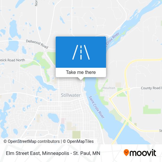 Elm Street East map