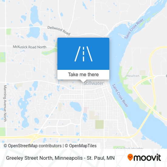 Mapa de Greeley Street North