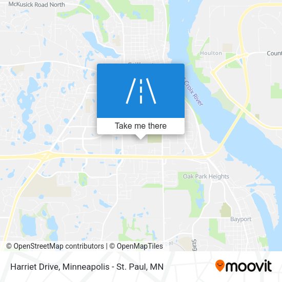 Harriet Drive map