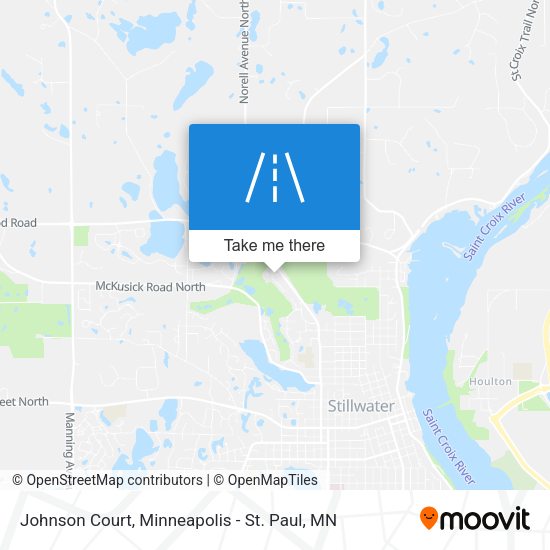 Mapa de Johnson Court