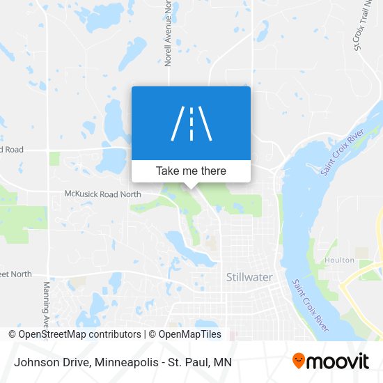 Mapa de Johnson Drive