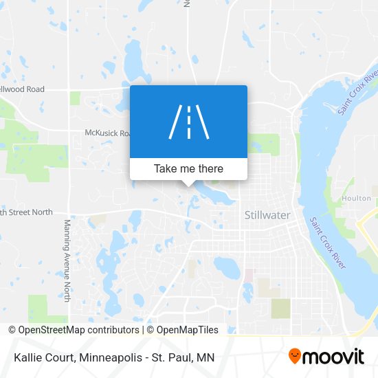 Kallie Court map