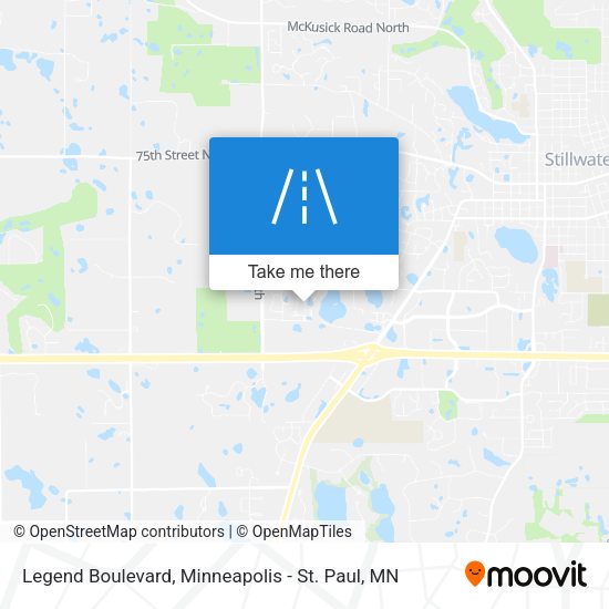 Legend Boulevard map
