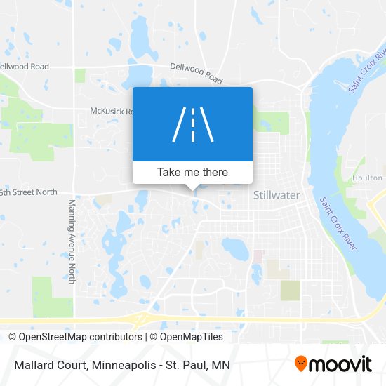 Mallard Court map