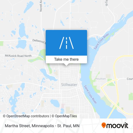 Martha Street map