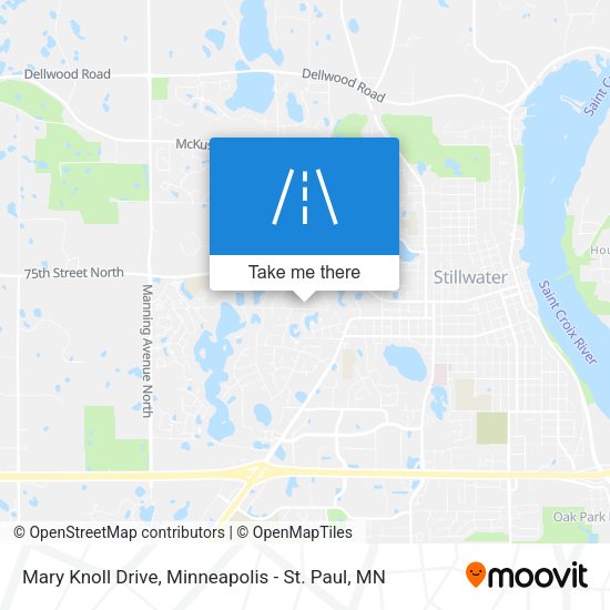 Mapa de Mary Knoll Drive