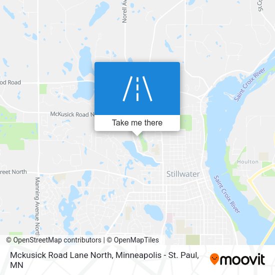 Mapa de Mckusick Road Lane North