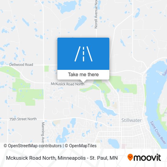 Mapa de Mckusick Road North
