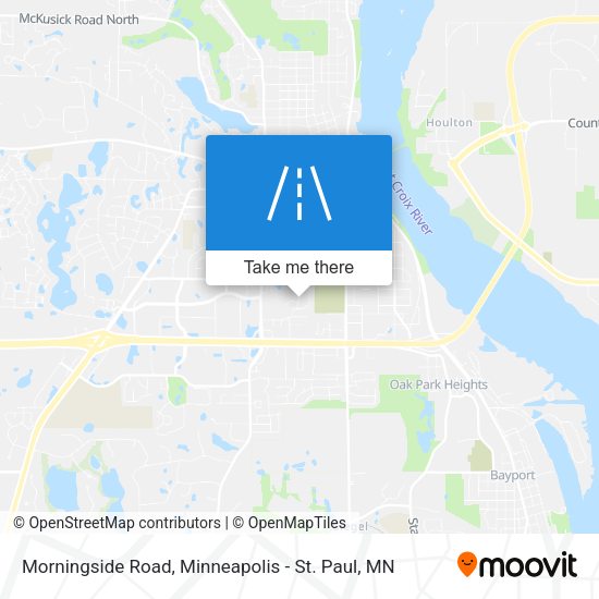 Mapa de Morningside Road