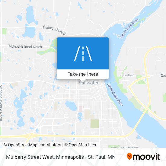 Mapa de Mulberry Street West