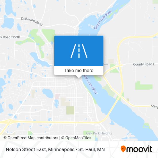 Mapa de Nelson Street East