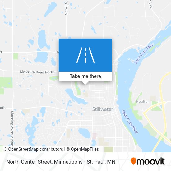 Mapa de North Center Street