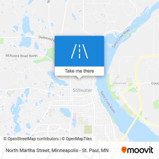Mapa de North Martha Street