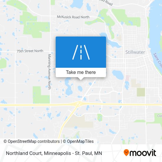 Northland Court map