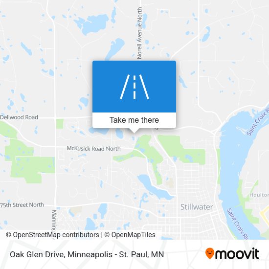 Mapa de Oak Glen Drive