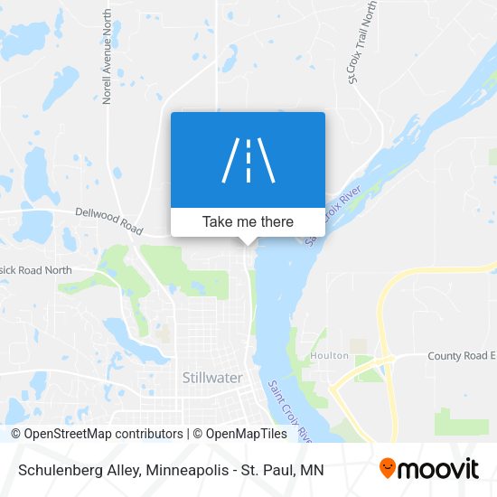 Schulenberg Alley map