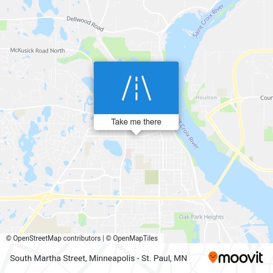 Mapa de South Martha Street