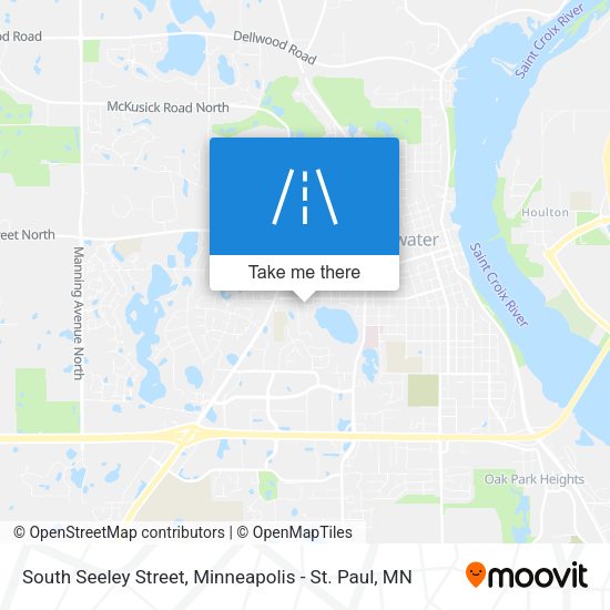South Seeley Street map