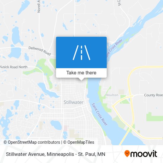 Stillwater Avenue map