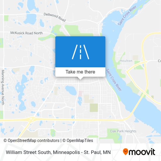 Mapa de William Street South
