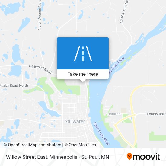 Willow Street East map