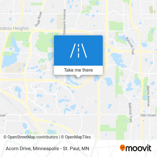 Acorn Drive map