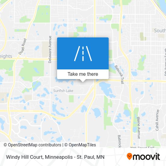 Mapa de Windy Hill Court