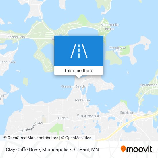 Clay Cliffe Drive map