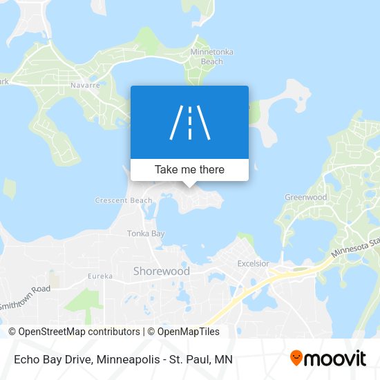 Echo Bay Drive map