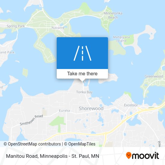 Manitou Road map