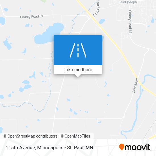 Mapa de 115th Avenue