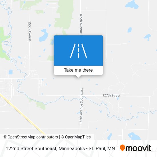122nd Street Southeast map