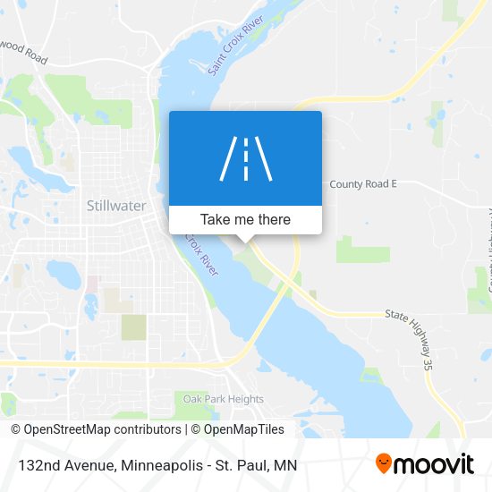 132nd Avenue map