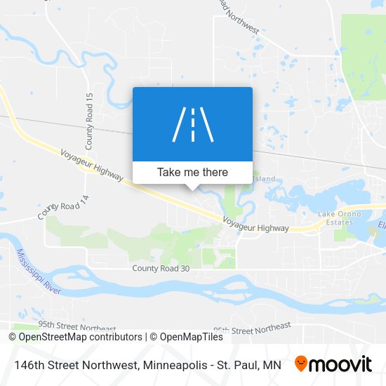 146th Street Northwest map
