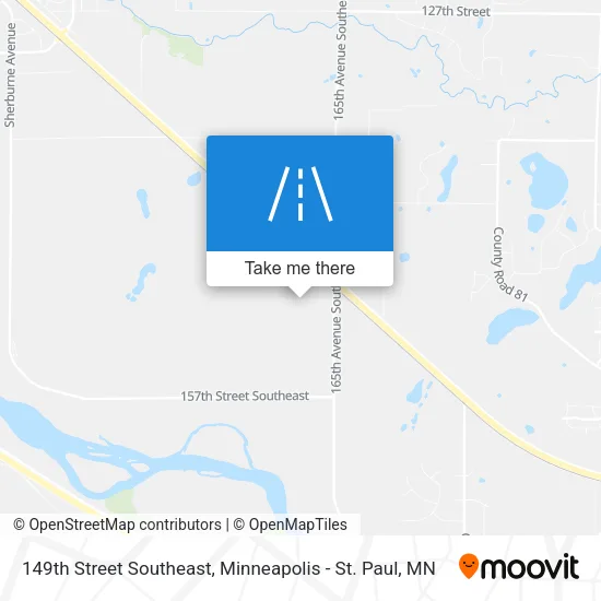 149th Street Southeast map