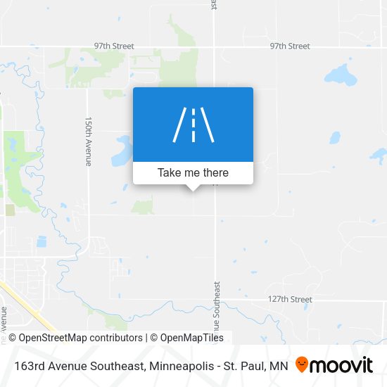 Mapa de 163rd Avenue Southeast