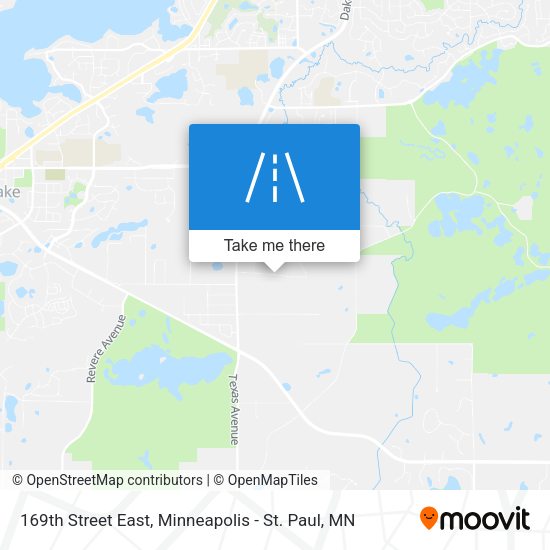 169th Street East map
