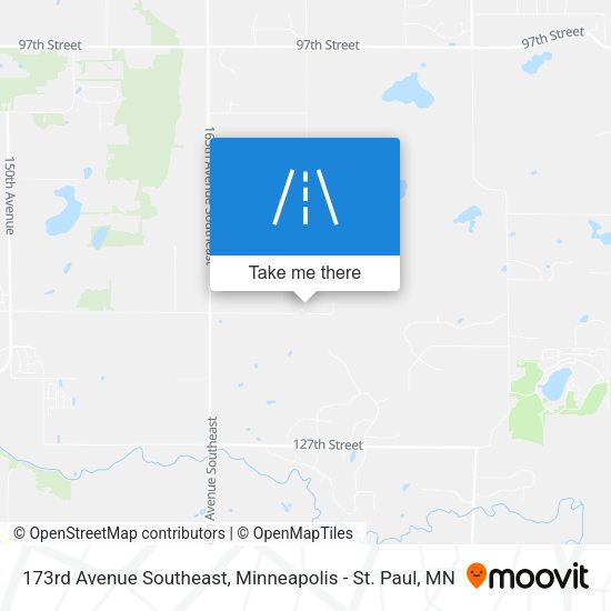 173rd Avenue Southeast map
