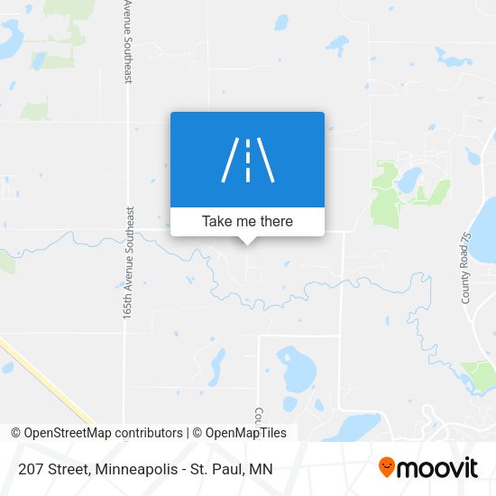 207 Street map
