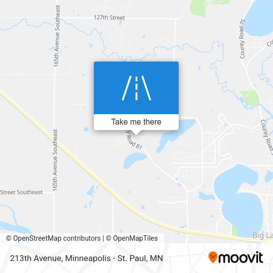 213th Avenue map