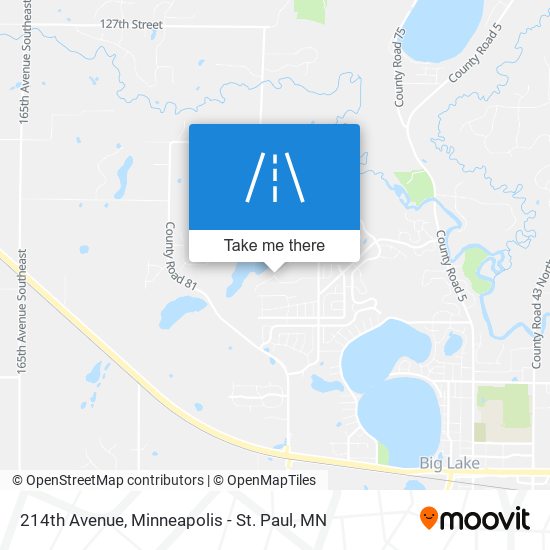 Mapa de 214th Avenue