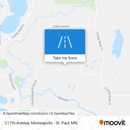 217th Avenue map