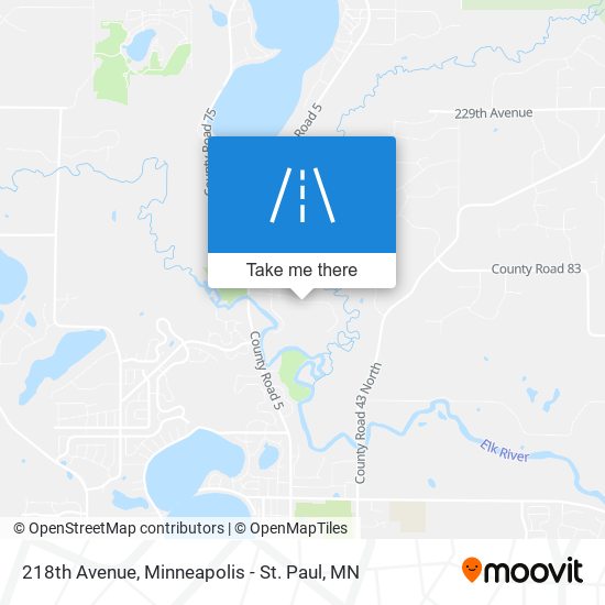 Mapa de 218th Avenue