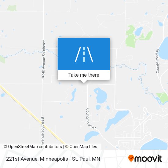 221st Avenue map