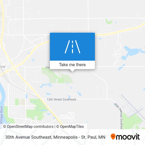 Mapa de 30th Avenue Southeast