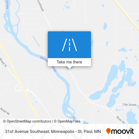 Mapa de 31st Avenue Southeast