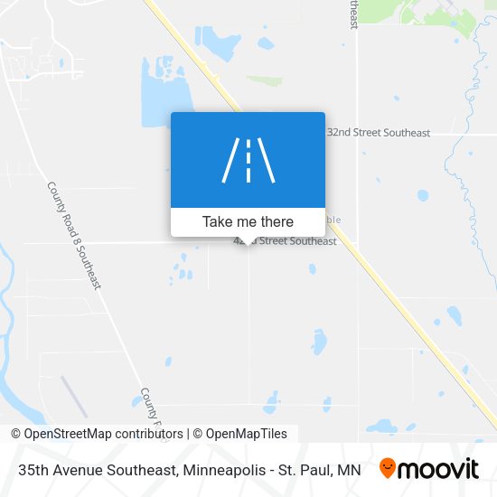 35th Avenue Southeast map