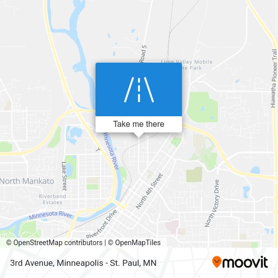 3rd Avenue map