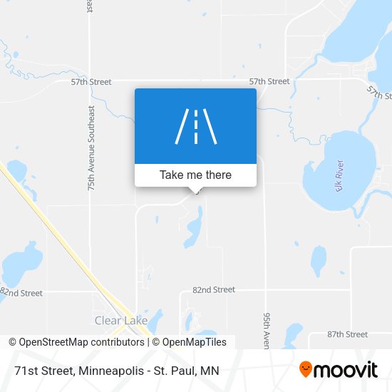 Mapa de 71st Street