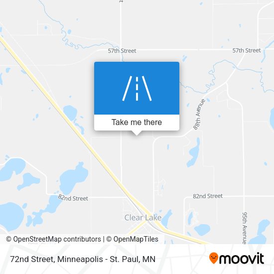 72nd Street map